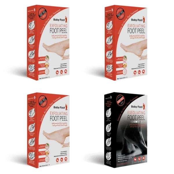 Baby Foot Peel 4 Pack