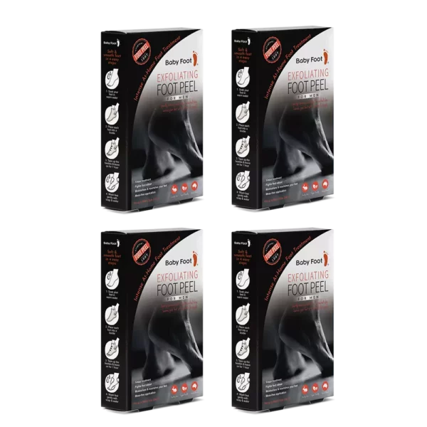 Men's Foot Peel 4 Pack