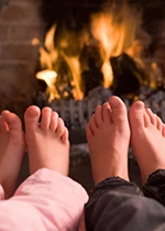 How to Keep Feet Warm at Home